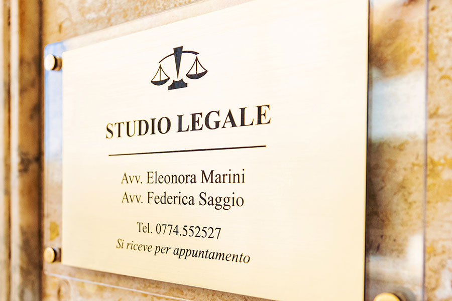 Studio Legale Marini & Saggio | Lo studio